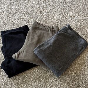 Splendid Women's Leggings Set - Black, Brown, and Gray